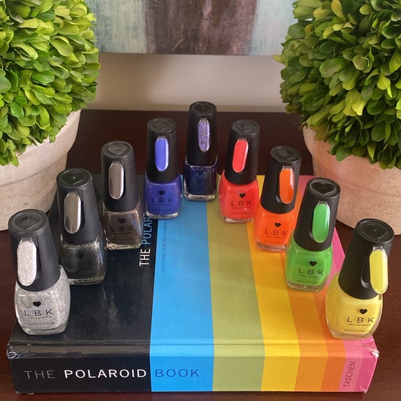 L·B·K 💅NAIL💅 LACQUER BUNDLE OF NINE COLORS 🌟NEW🌟 - Picture 3 of 17